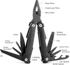 14 IN 1 Multitool Pliers with Pocket Clip, Portable Multi Tool, Pocket Knife - Image 2