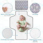 Accmor Portable Diaper Changing Pad, Waterproof Baby Changing Mat, Foldable - Image 2