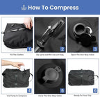 BAGAIL TPU Vacuum Bag for Travel, Reusable Compression Bag - Image 5
