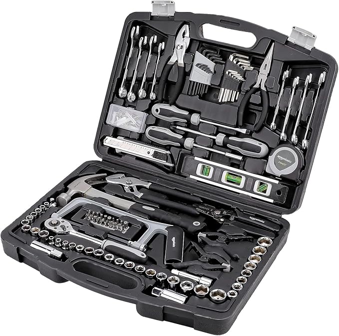 AmazonBasics 173-Piece General Household Hand Tool Set by AmazonBasics