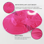 Home Prefer Outdoor UPF50+ Sun Hat Wide Brim Mesh Fishing Hat - Image 3