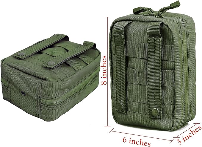 Carlebben EMT MOLLE Ifak Pouch Tactical MOLLE Medical First Aid Kit Utility - Image 5