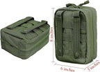 Carlebben EMT MOLLE Ifak Pouch Tactical MOLLE Medical First Aid Kit Utility - Image 5