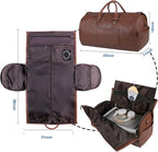 seyfocnia Convertible Travel Garment Bag, Carry on Garment Duffel Bag - Image 2
