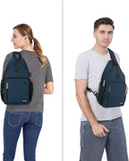 MOSISO Sling Backpack Bag, Crossbody Shoulder Bag Travel Hiking Daypack Chest - Image 7