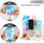 Travel Hanging Toiletry Bag for Women, Large Makeup Bag 8 Leak Proofing - Image 3