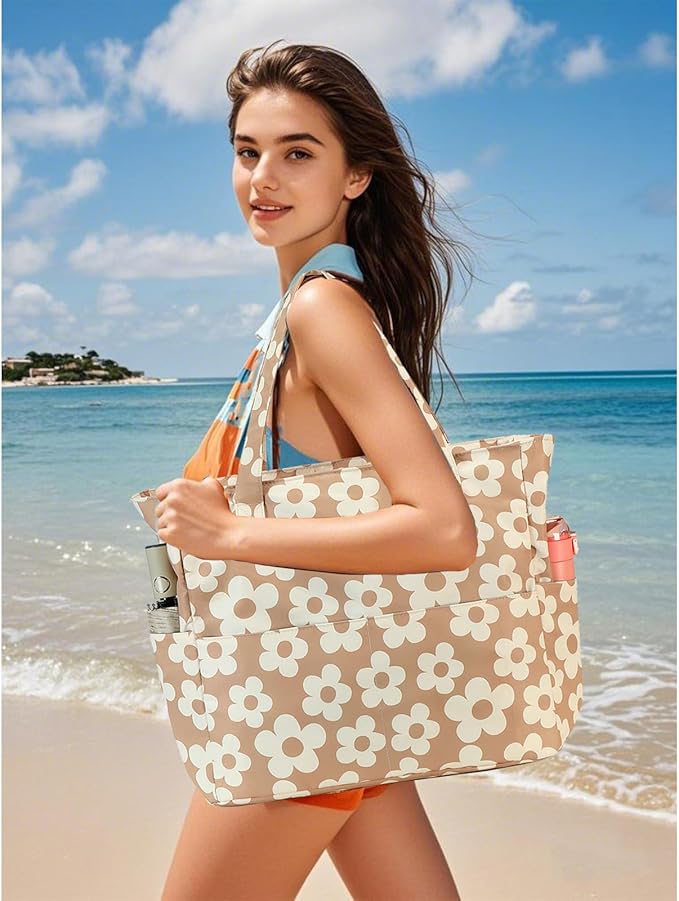 Waterproof Beach Tote Pool Bags - Image 7