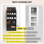 Over the Door Shoe Organizer for Closet, Shoes Rack for Closet - Image 7