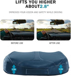 Leather Car Memory Foam Heightening Seat Cushion - Image 2