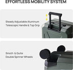 NINETYGO Carry On Luggage 22x14x9 Airline Approved, Carry On Suitcase - Image 4