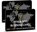 SaiTech IT 2 Pack RFID Blocking Card NFC Contactless Debit/Credit Card ATM by SaiTechIT