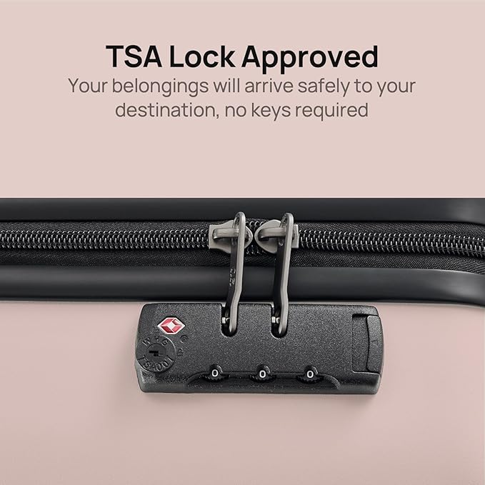 Carry on Luggage 22 X 14 X 9 Airline Approved, 20 Inch Luggage - Image 6