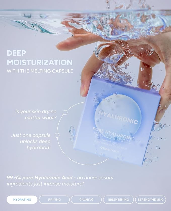 Melting Snowball Capsule - Collagen Boosting, Pure Hyaluronic, CICA Calming - Freeze-Dried