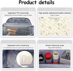 BOYATU Travel Makeup Bags for Women: Large Cosmetic Bag - Image 3