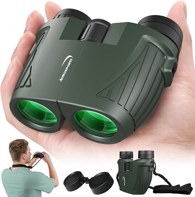Aurosports 15x25 Compact Binoculars by aurosports