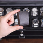 ROTHWELL 12 Slot Leather Watch Box - Image 8