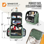 VENTURE 4TH Hanging Travel Toiletry Bag - Image 2