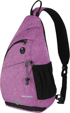 WATERFLY Large Crossbody Sling Bag: Over Shoulder Backpack Daypack Casual Cross - Image 9