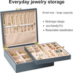 2-layer jewelry box，Jewelry Organizer - Image 4
