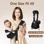 Baby Sling Carrier, Toddler Carrier, 2025 New Baby Sling - Image 6