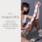 Nodpod Gentle Pressure Silk Sleep Mask | Patented Light Blocking Design - Image 2