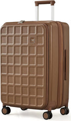 aji Expandable Top Opening 26 Inch Checked Luggage by AJIVALUESTYLISHQUALITY