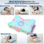 Ergonomic Cervical Pillow for Neck Support, Memory Foam Orthopedic Contour Side - Image 2