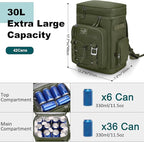 42Cans Cooler Backpack Insulated Leak Proof - Image 2