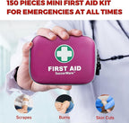 150 Pieces Mini First Aid Kit - Image 5