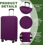 PATIKIL Luggage Cover, Suitcases Covers Elastic Carry on Cover Protector - Image 3