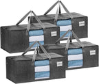 VENO 4 Pack Moving Bags Extra Large Storage Bags by Veno