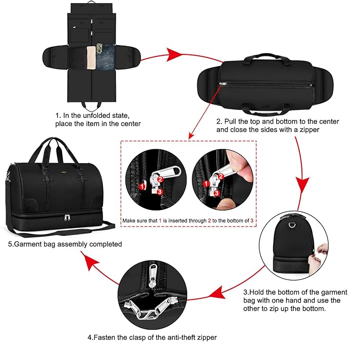 Convertible Travel Garment Bags - Image 7
