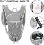 Lightweight Hydration Backpack 2L Water Bladder Pack - Image 4