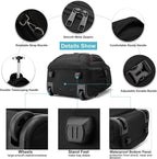 Rolling Backpack, 18 inch Laptop Backpack - Image 4