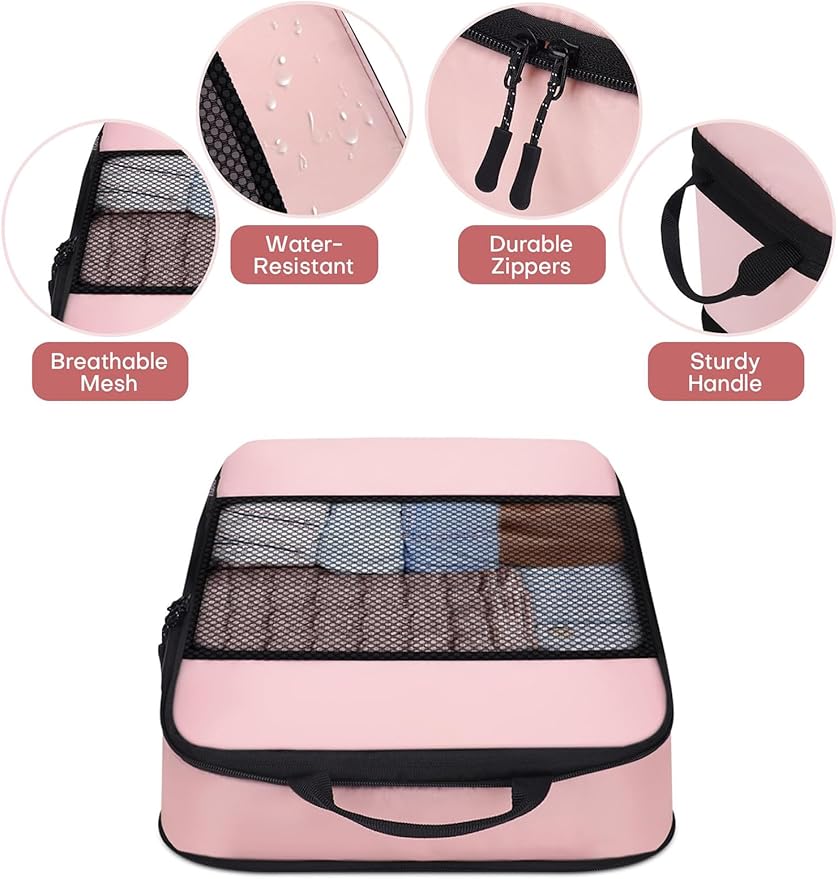 6 PCS Set Compression Packing Cubes - Image 4
