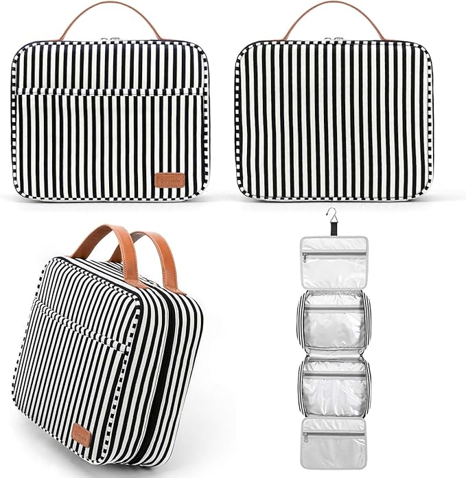 Hanging Travel Toiletry Bag, Large Capacity Cosmetic Travel Toiletry Organizer - Image 6