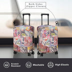 Explore Land Travel Luggage Cover Suitcase Protector Fits 18-22 Inch Case - Image 2