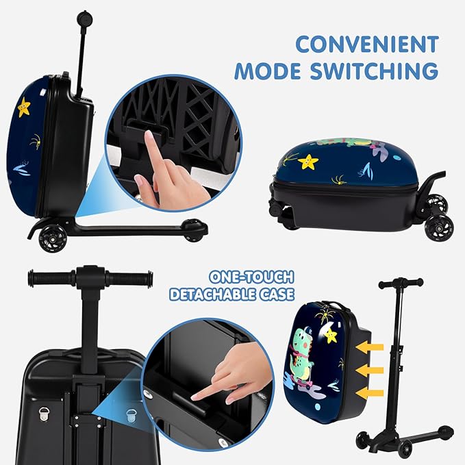 4-in-1 Detachable Scooter Luggage - Image 7