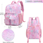 Lohol Galaxy Backpack for Kids Teen Girls, Water Resistant Daypack - Image 3