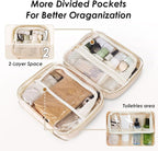 Travel Toiletry Makeup Bag for Women Hanging Toiletry Bag Cosmetic Organizer - Image 4