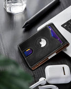 Airtag Wallet for Men, with Money Clip 11 Cards Slim Front Pocket Leather RFID - Image 8