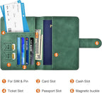 Eoehro Passport Holder for Travel Essentials, Passport Wallet Cover Case for - Image 3