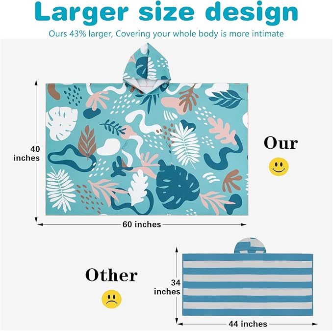 PY SUPER MODE Beach Hooded Towel Oversized - Image 5
