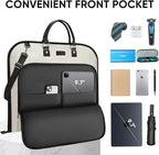 BALEINE Travel Garment Bag, Travel Suit Bag - Image 3