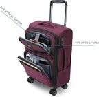 KROSER Softside Expandable Carry On Luggage - Image 6