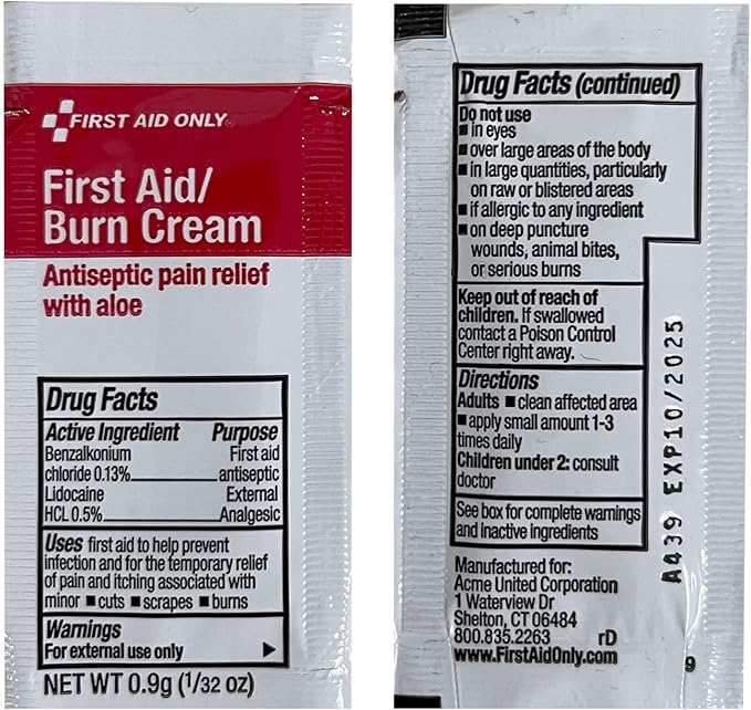 First Aid Only 9302-25M 25-Person Contractor's First Aid Kit - Image 7