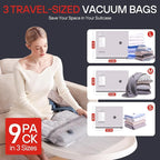 VMstr 9 Pack Vacuum Storage Bags - Image 2