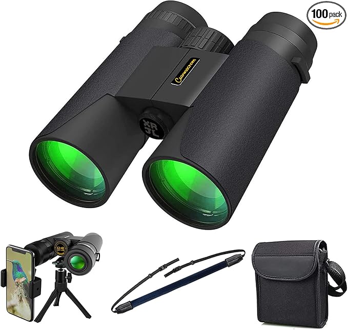 12x42 Binoculars for Adults High Powered by Unknown