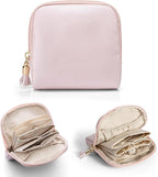 Vlando Small Jewelry Travel Case, Jewelry Pouch Bags by VLANDO