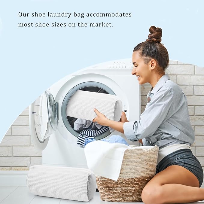 Shoe Laundry Bags for Washing Machine, Laundry Shoe Bag for Washer and Dryer - Image 4